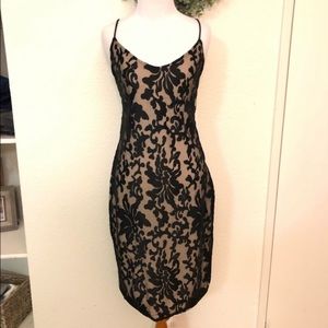 Lovers + Friends lace overlay dress